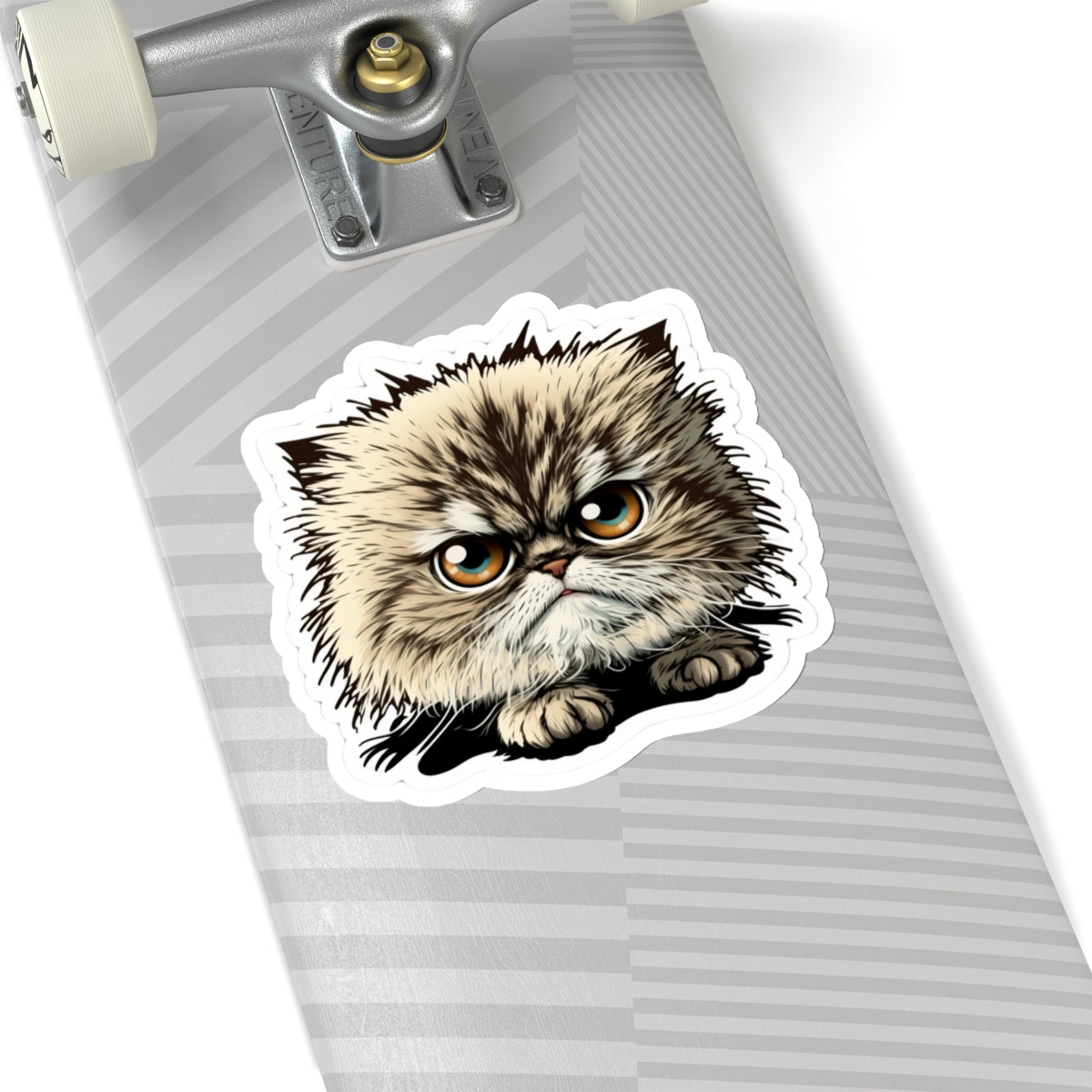 Kiss-Cut Sticker of cute funny cat kitten  for your collection