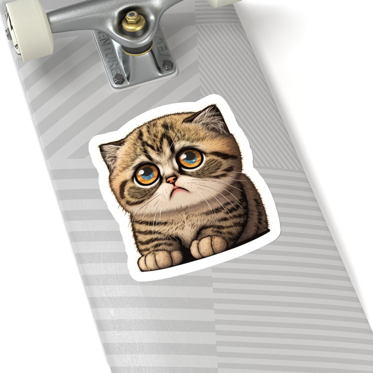 Kiss-Cut Sticker of cute funny cat kitten  for your collection