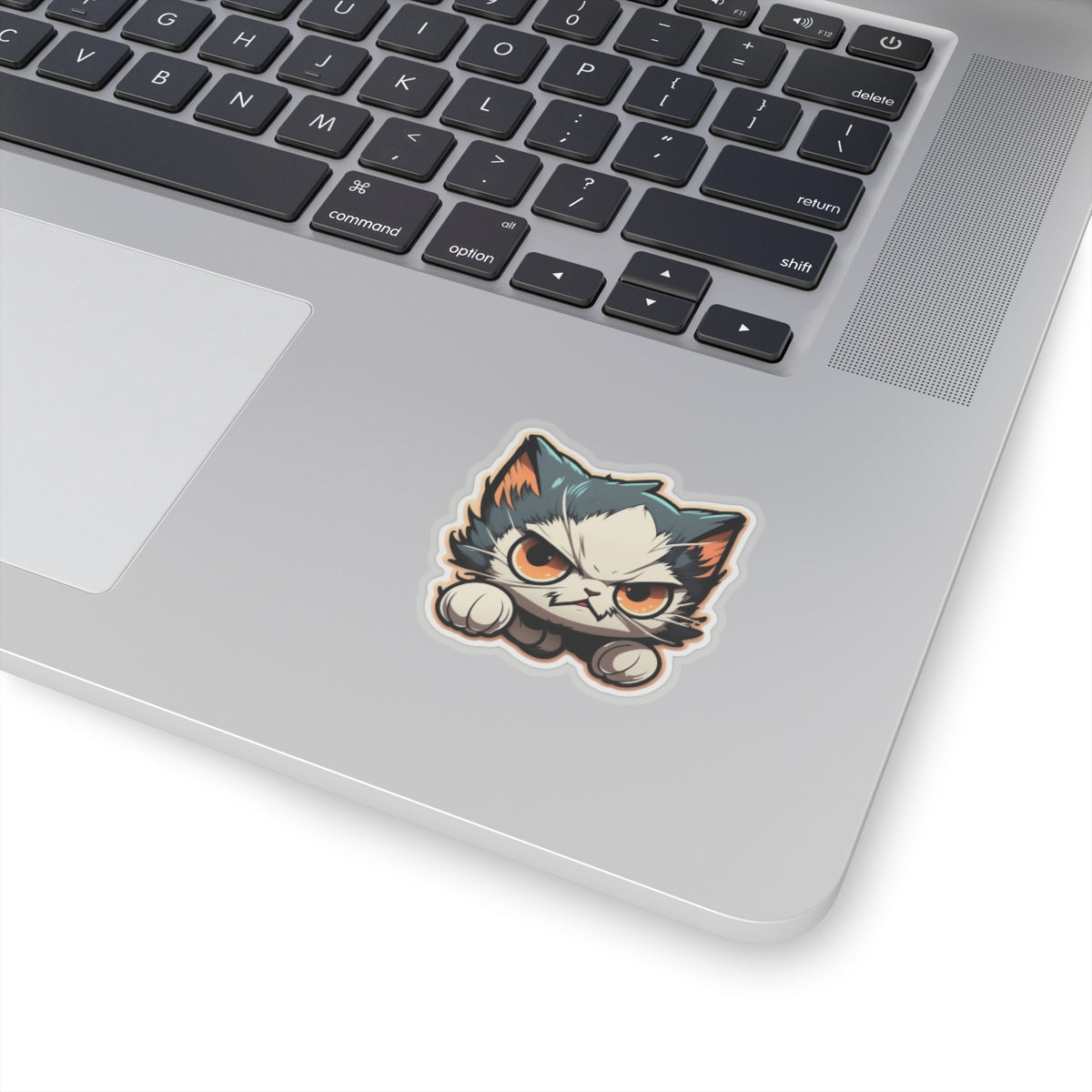 Kiss-Cut Sticker of cute funny anime cat kitten for your collection