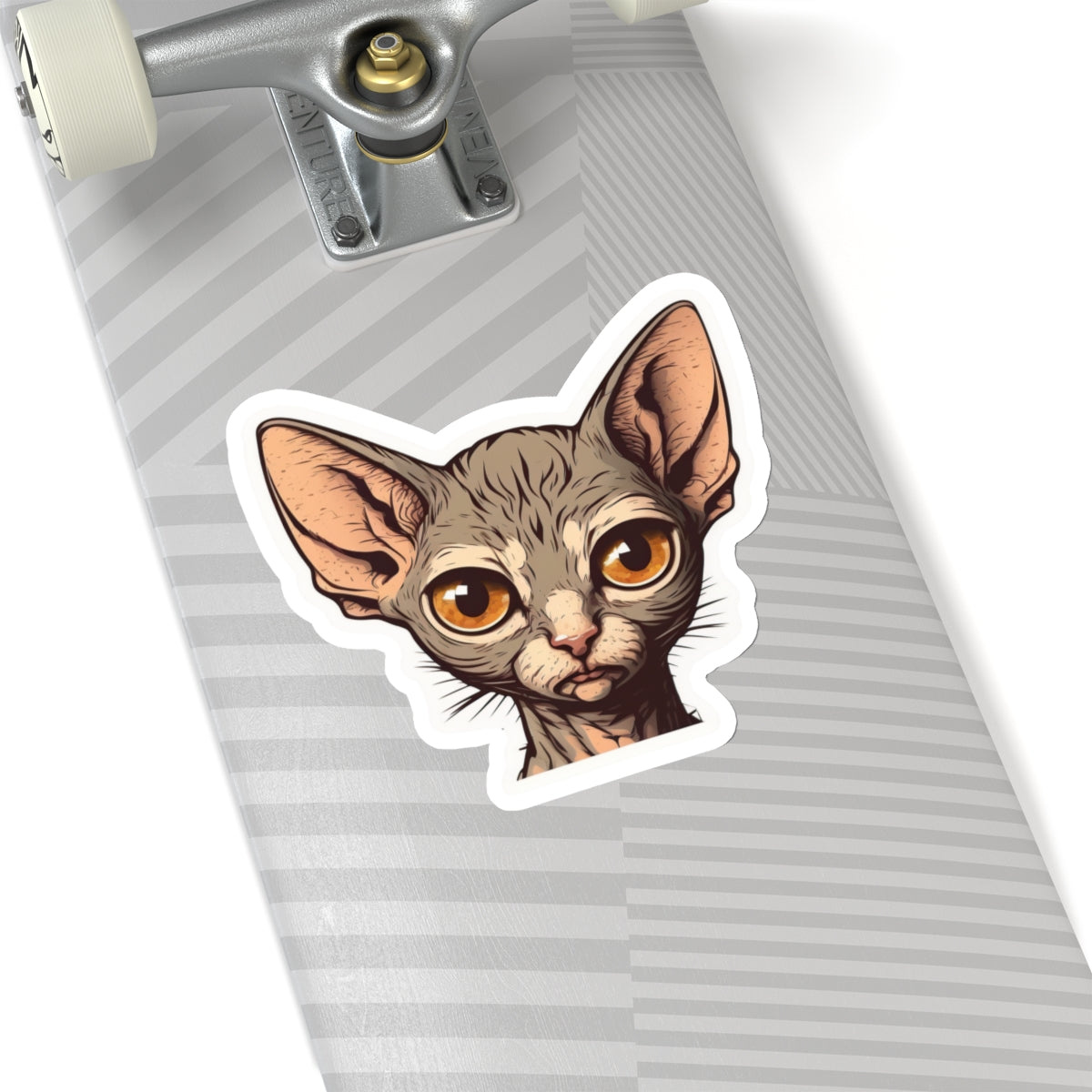 Kiss-Cut Sticker of cute funny sphinx cat kitten for your collection