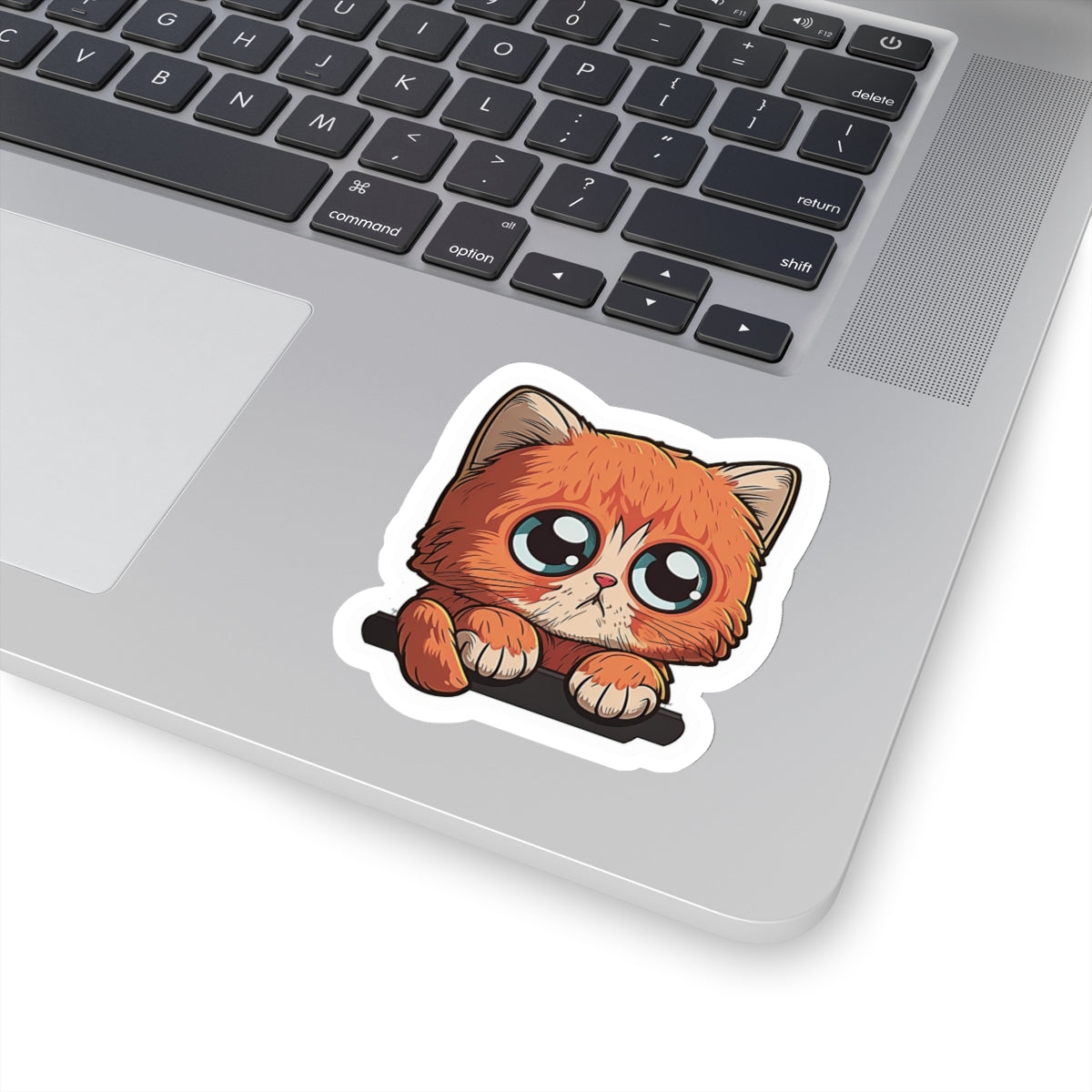 Kiss-Cut Sticker of cute funny cat kitten for your collection