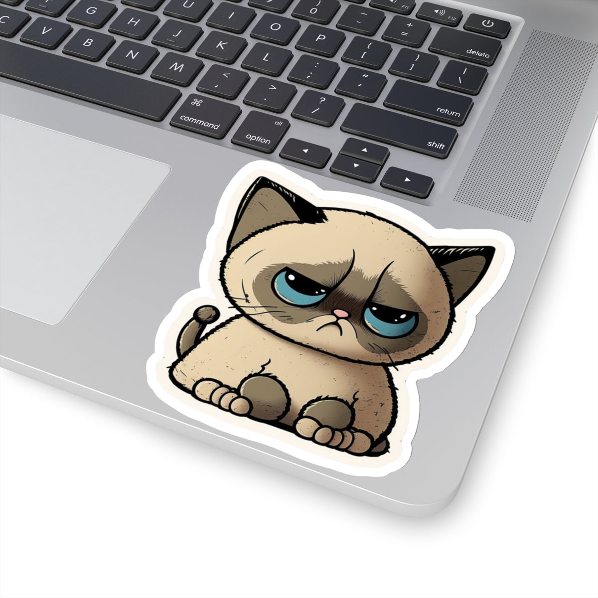 Kiss-Cut Sticker of cute funny cat kitten for your collection
