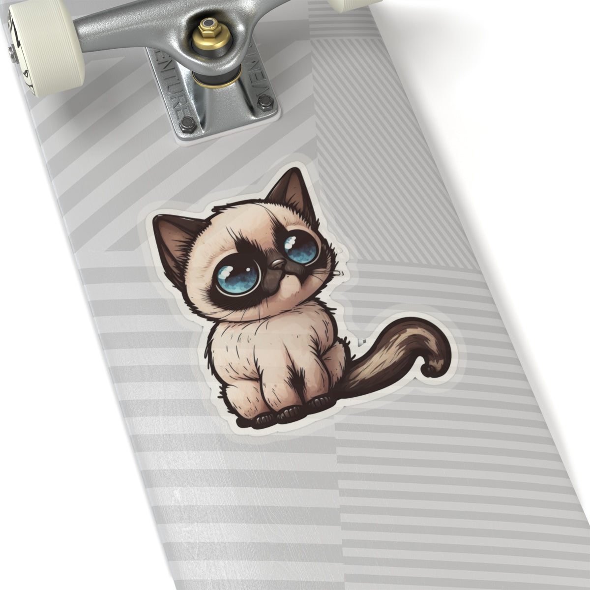 Kiss-Cut Sticker of cute funny cat kitten for your collection