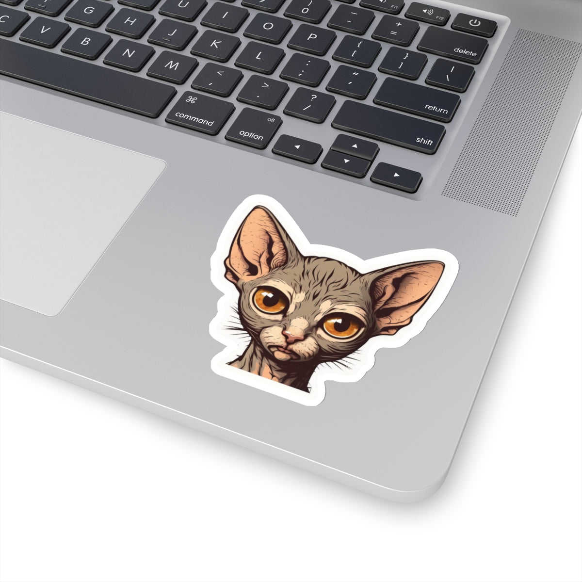 Kiss-Cut Sticker of cute funny sphinx cat kitten for your collection