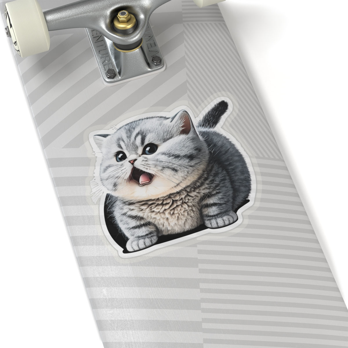 Kiss-Cut Sticker of cute funny burmilla cat kitten for your collection