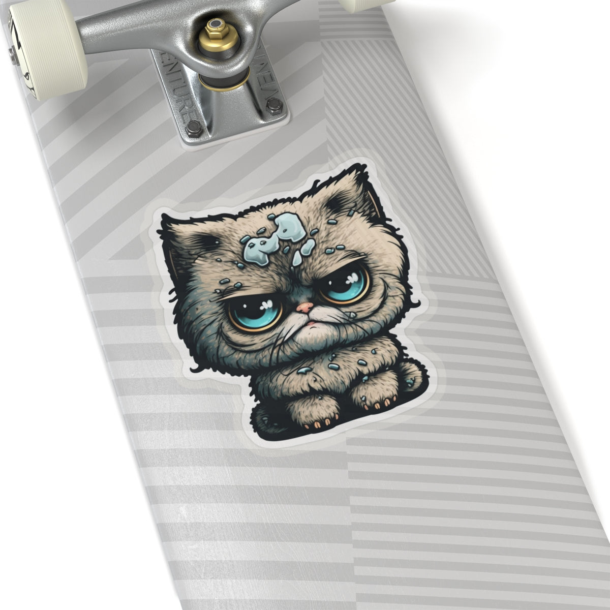Kiss-Cut Sticker of cute funny cat kitten for your collection