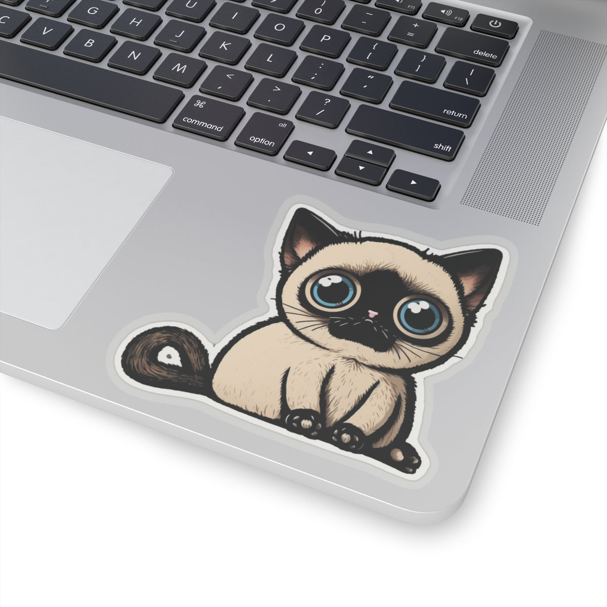 Kiss-Cut Sticker of cute funny cat kitten for your collection
