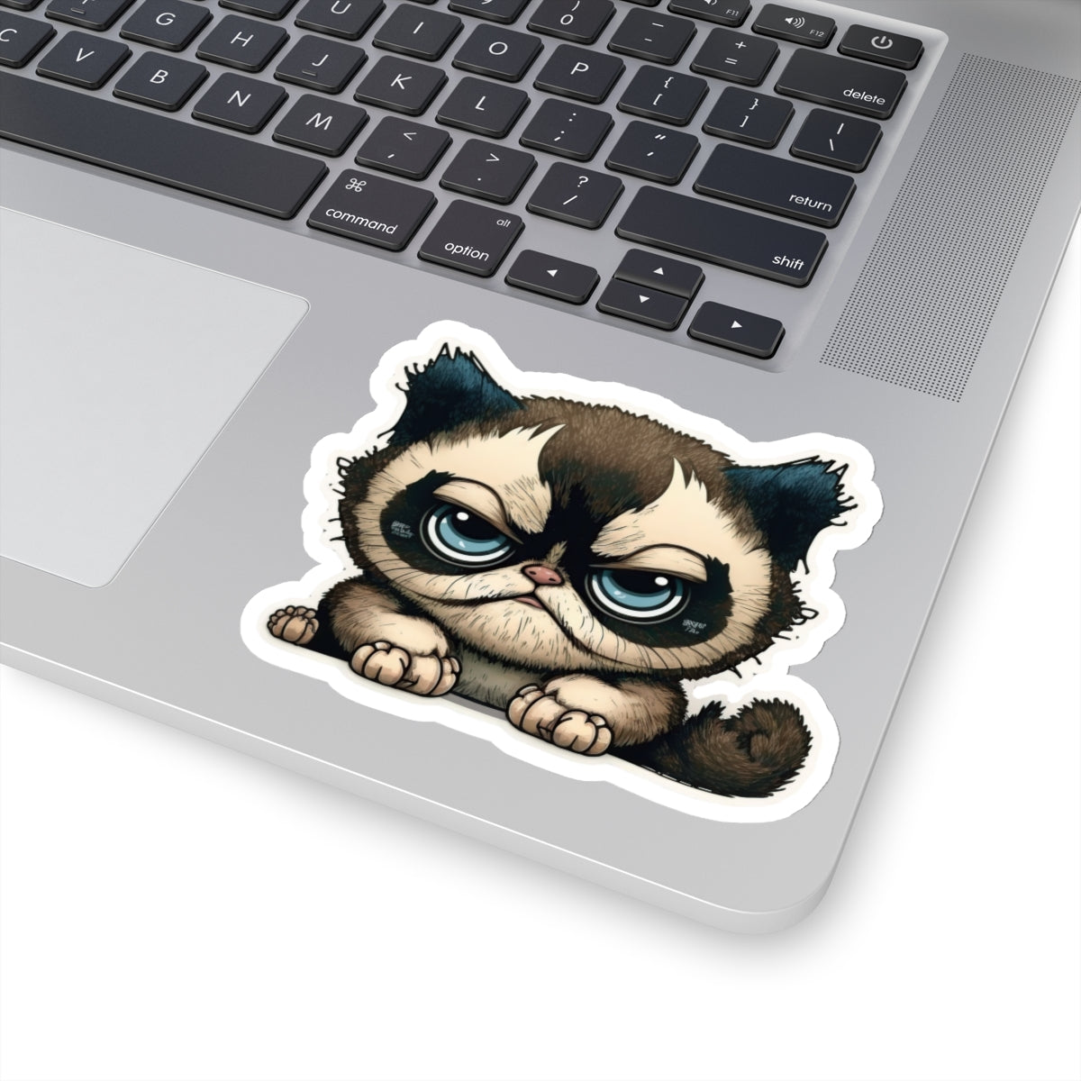 Kiss-Cut Sticker of cute funny cat kitten for your collection
