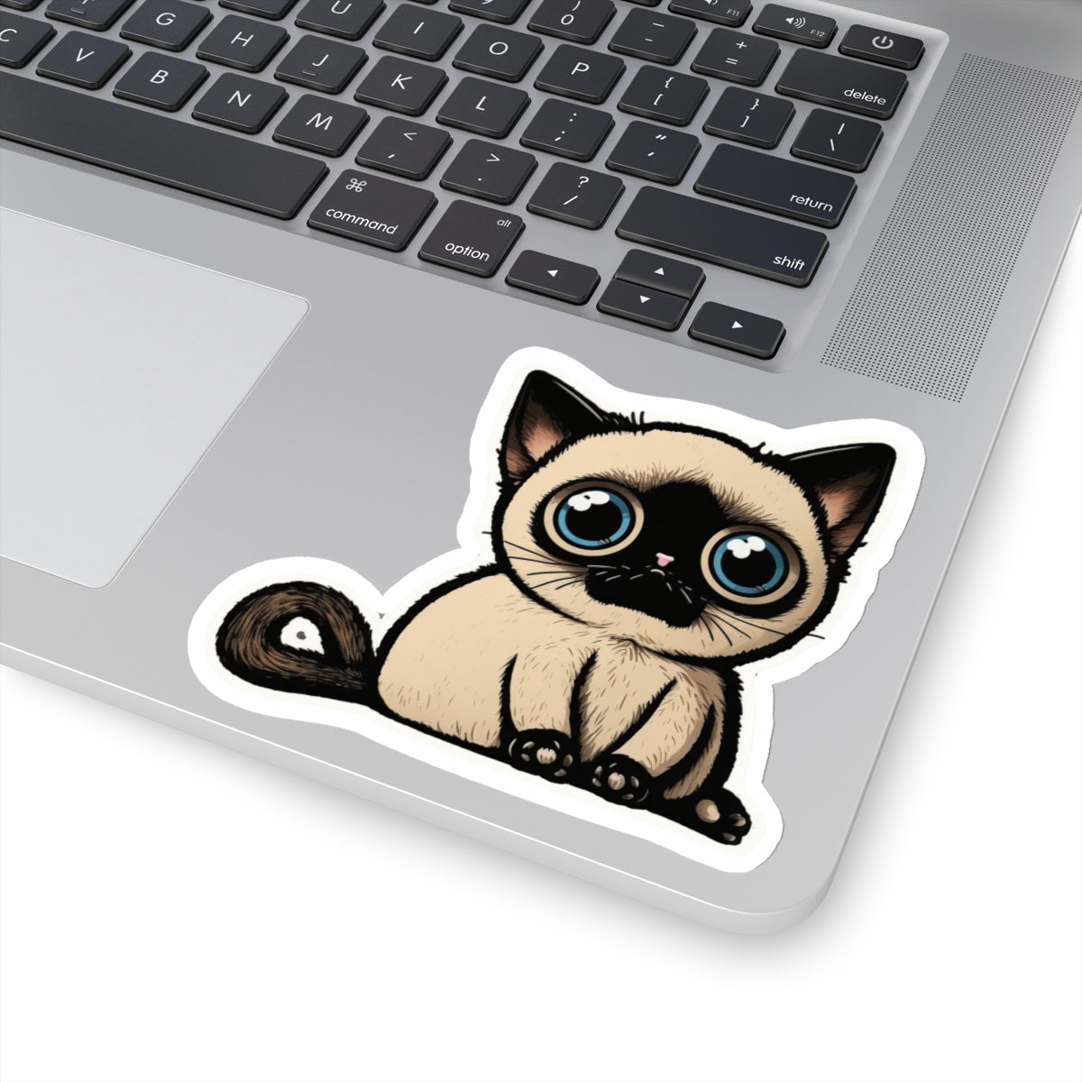 Kiss-Cut Sticker of cute funny cat kitten for your collection