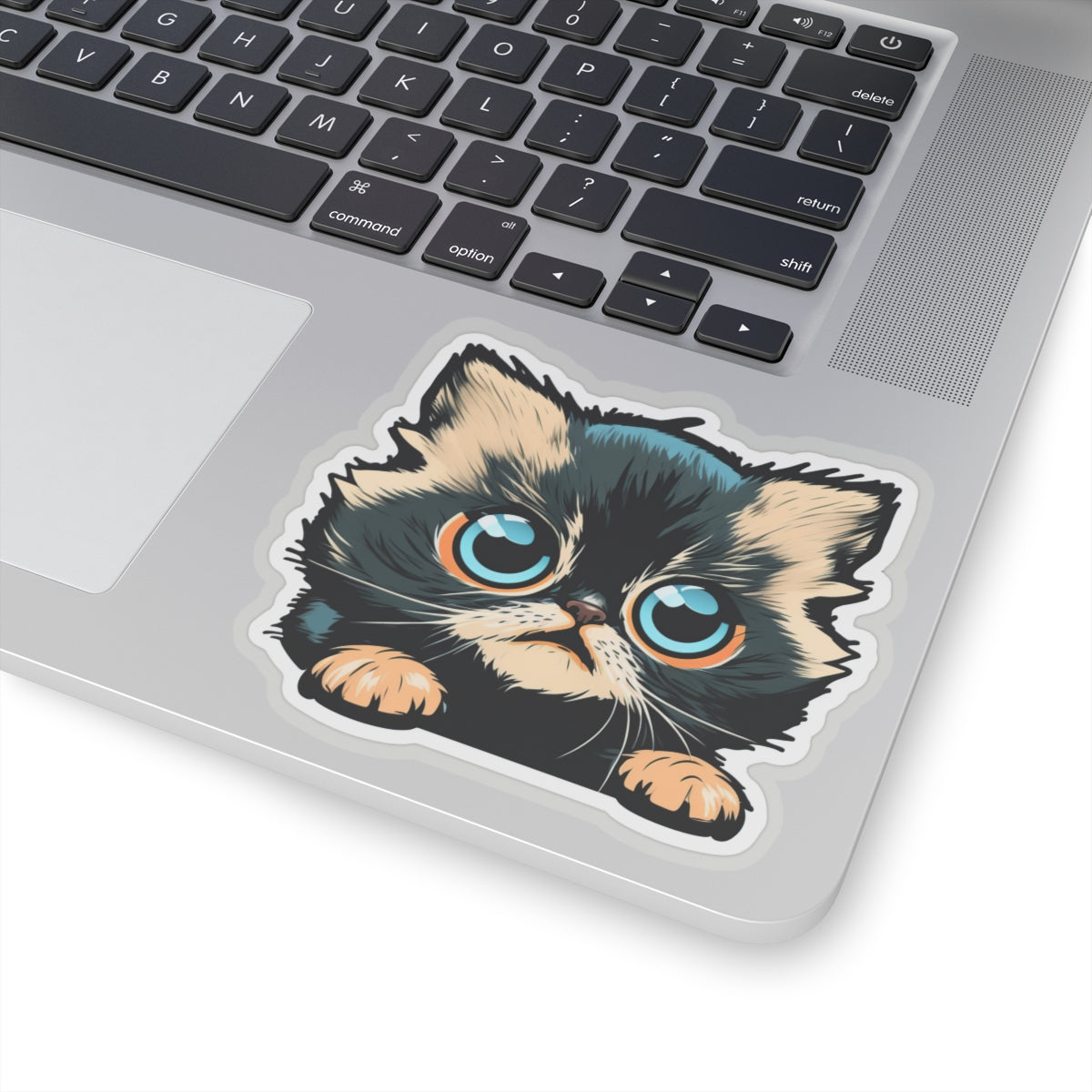 Kiss-Cut Sticker of cute funny cat kitten for your collection
