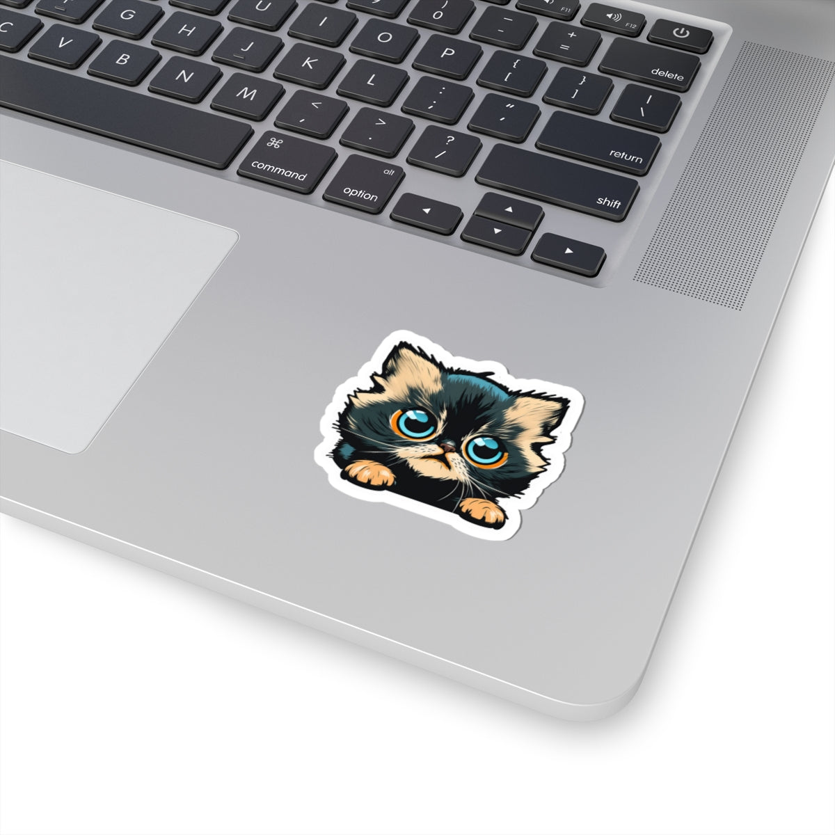Kiss-Cut Sticker of cute funny cat kitten for your collection