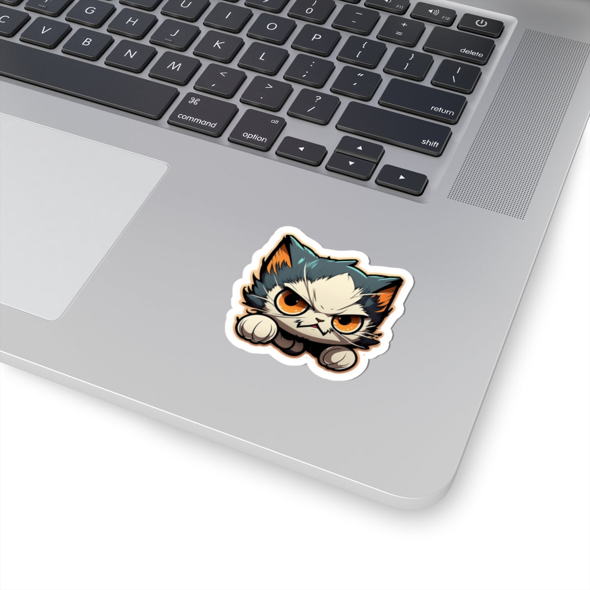 Kiss-Cut Sticker of cute funny anime cat kitten for your collection