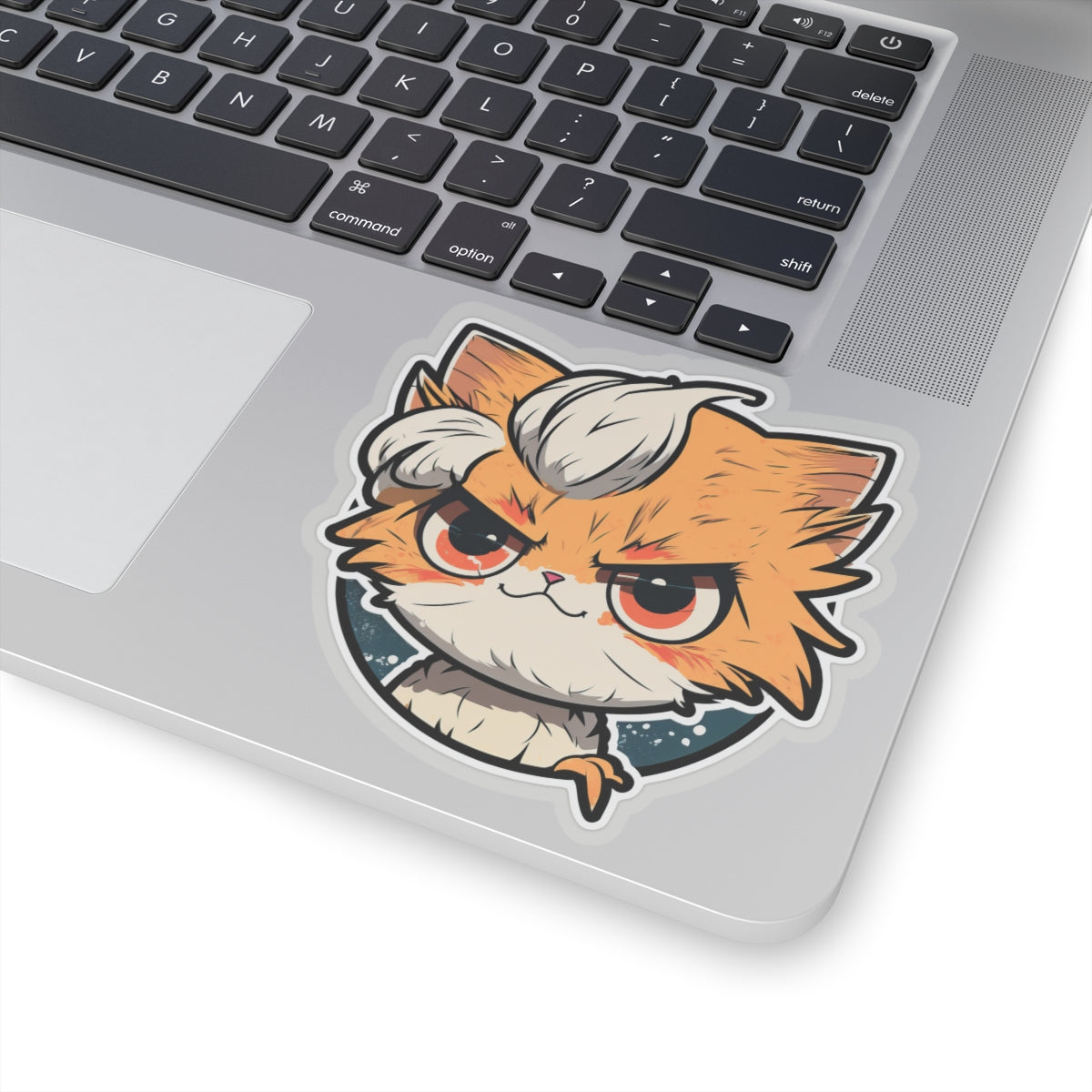 Kiss-Cut Sticker of cute funny anime cat kitten for your collection