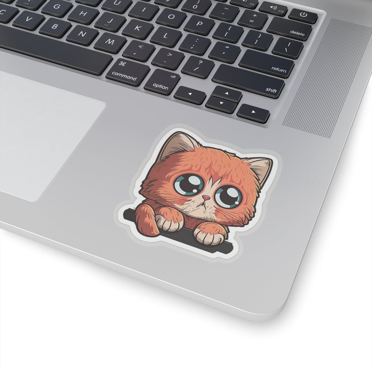 Kiss-Cut Sticker of cute funny cat kitten for your collection
