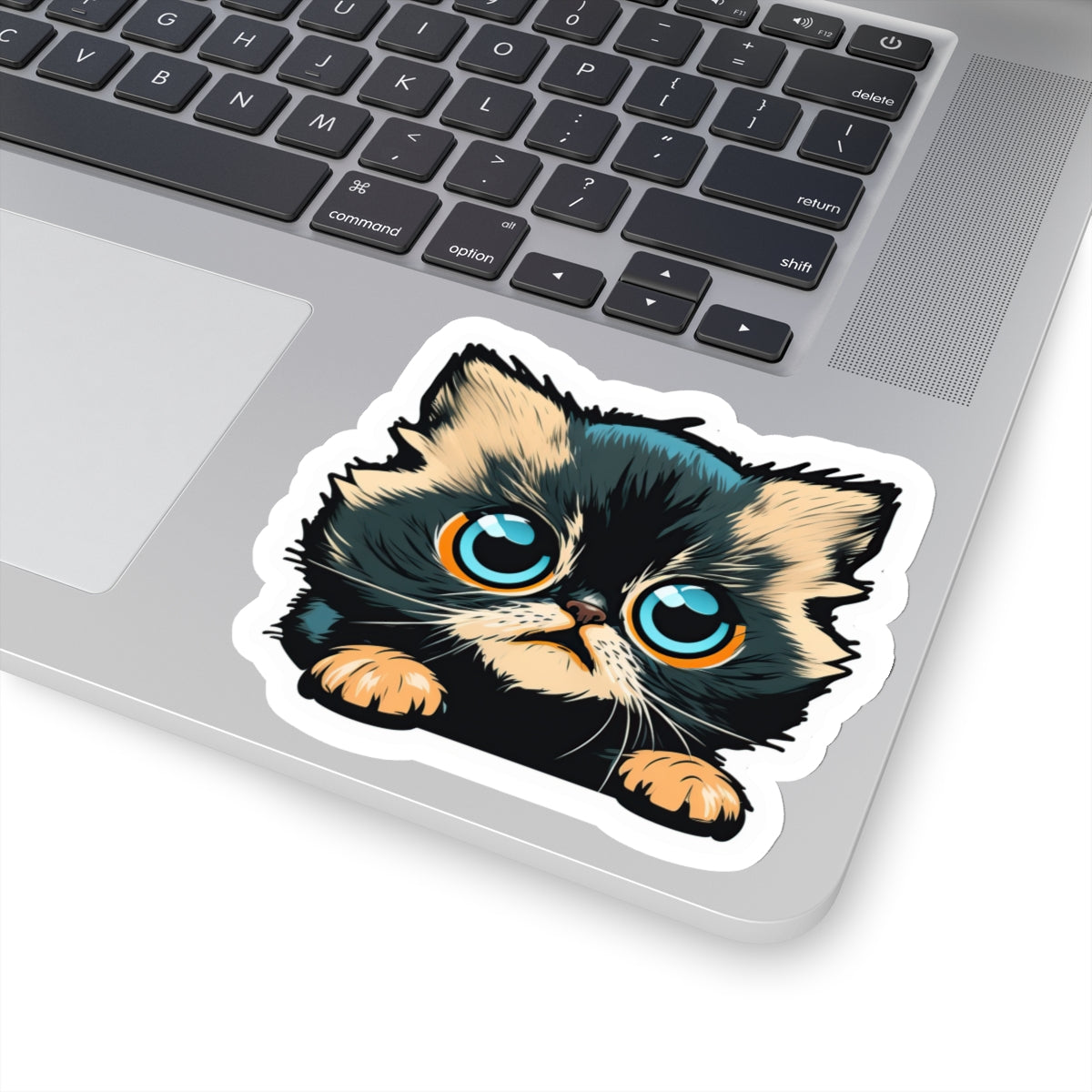 Kiss-Cut Sticker of cute funny cat kitten for your collection