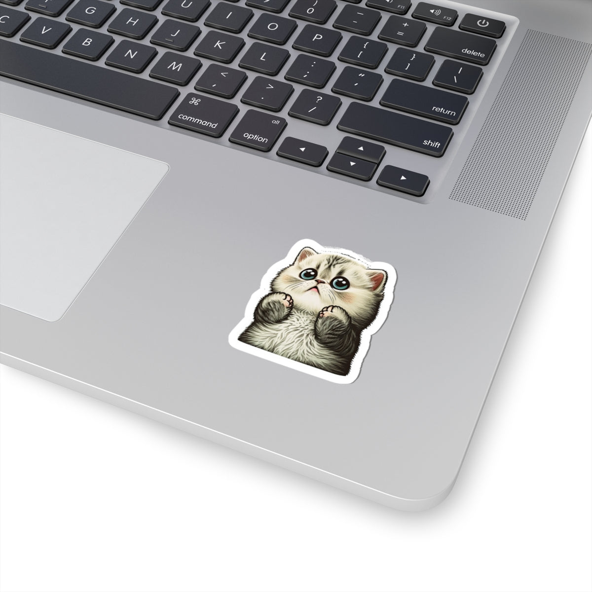 Kiss-Cut Sticker of cute funny cat kitten for your collection