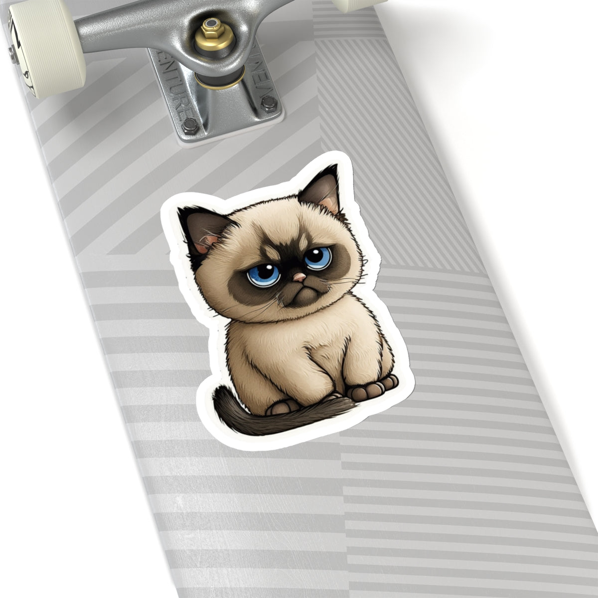 Kiss-Cut Sticker of cute funny cat kitten for your collection