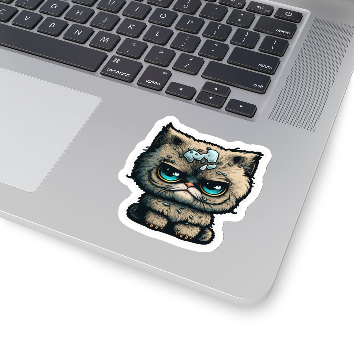 Kiss-Cut Sticker of cute funny cat kitten for your collection