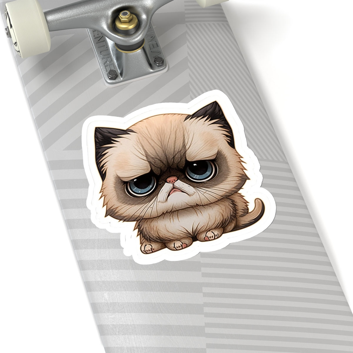 Kiss-Cut Sticker of cute funny cat kitten for your collection