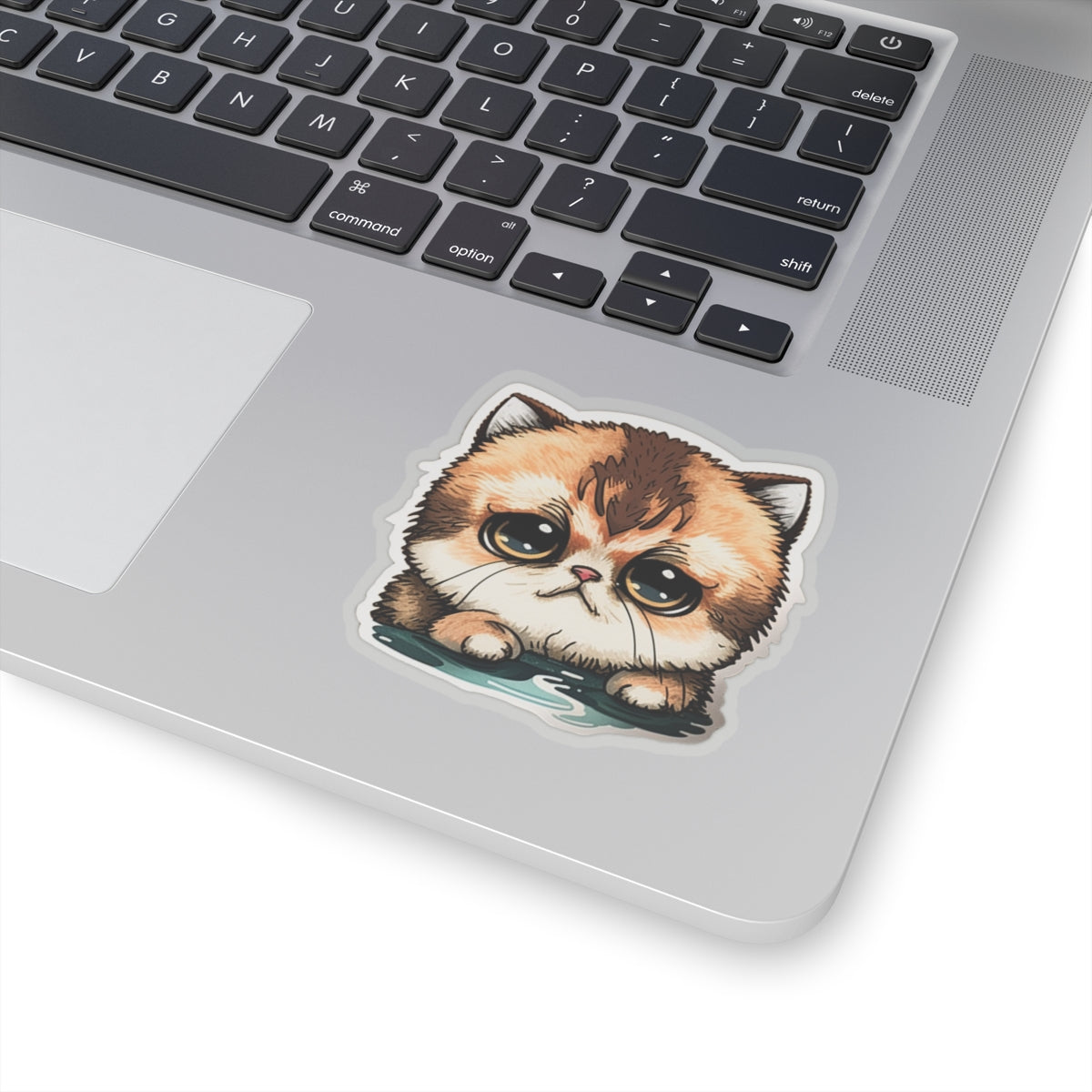 Kiss-Cut Sticker of cute funny cat kitten for your collection