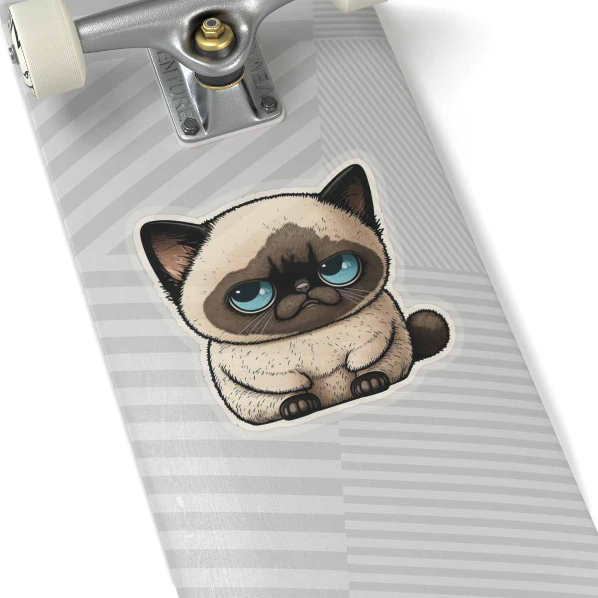 Kiss-Cut Sticker of cute funny cat kitten for your collection