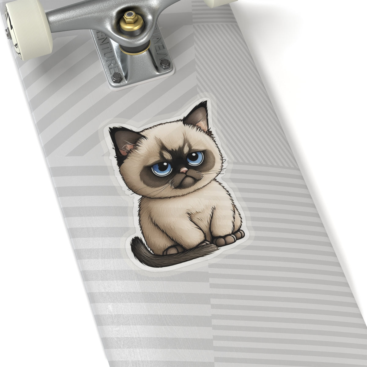 Kiss-Cut Sticker of cute funny cat kitten for your collection