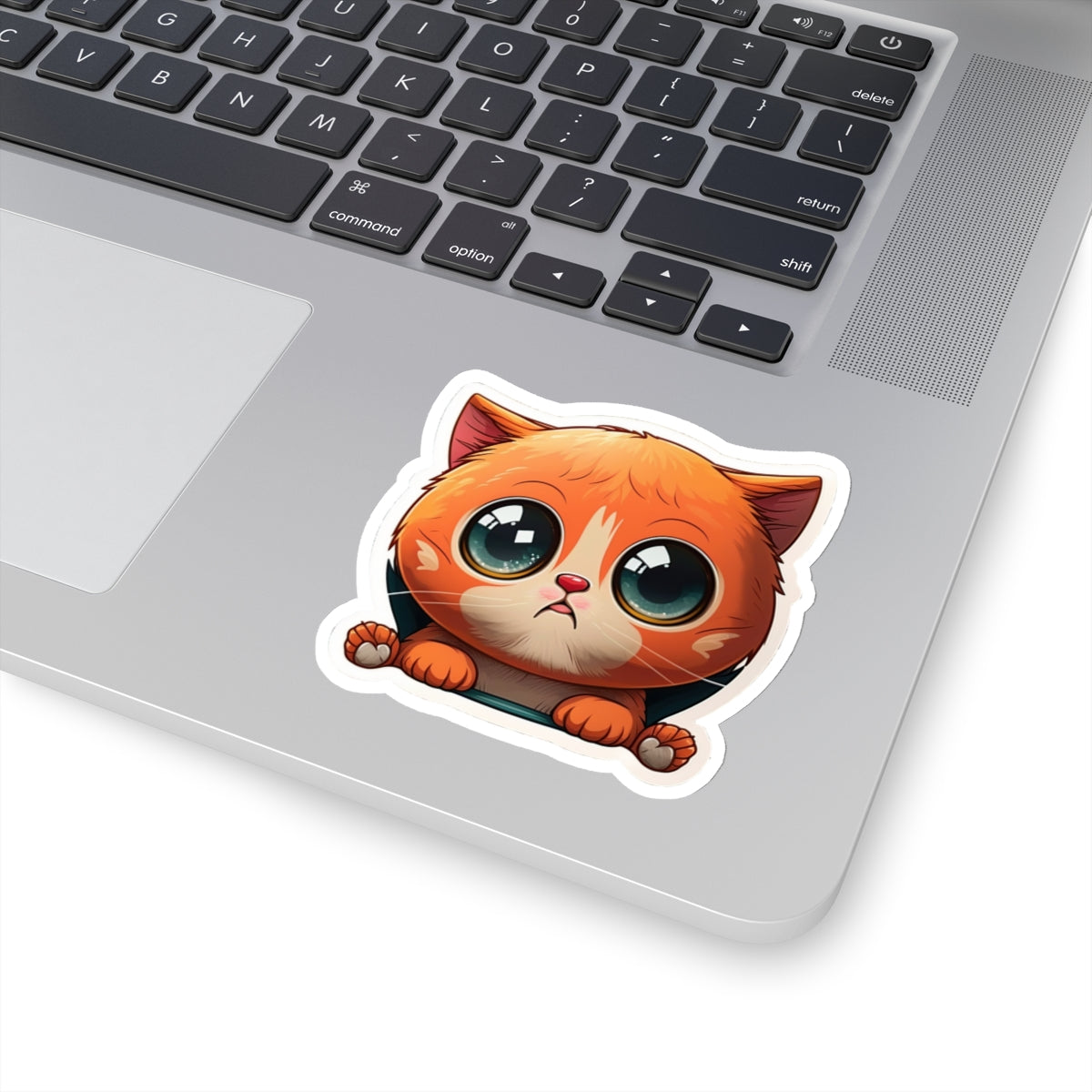 Kiss-Cut Sticker of cute funny cat kitten for your collection