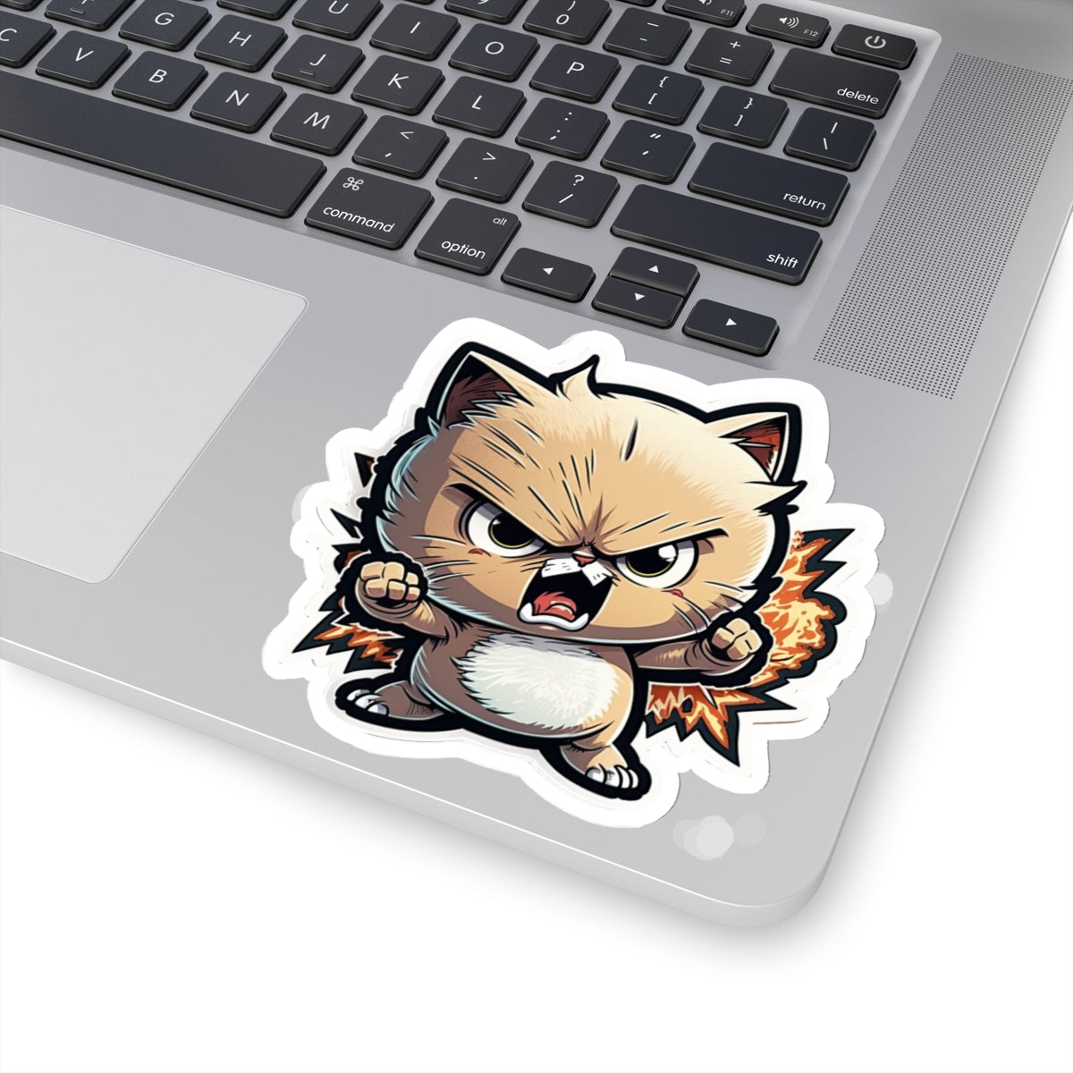 Kiss-Cut Sticker of cute funny anime cat kitten for your collection