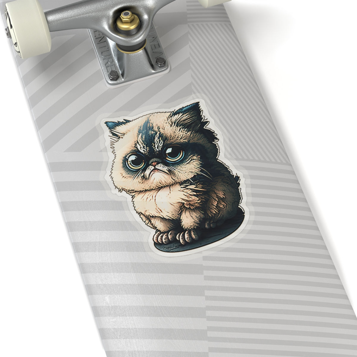 Kiss-Cut Sticker of cute funny cat kitten for your collection