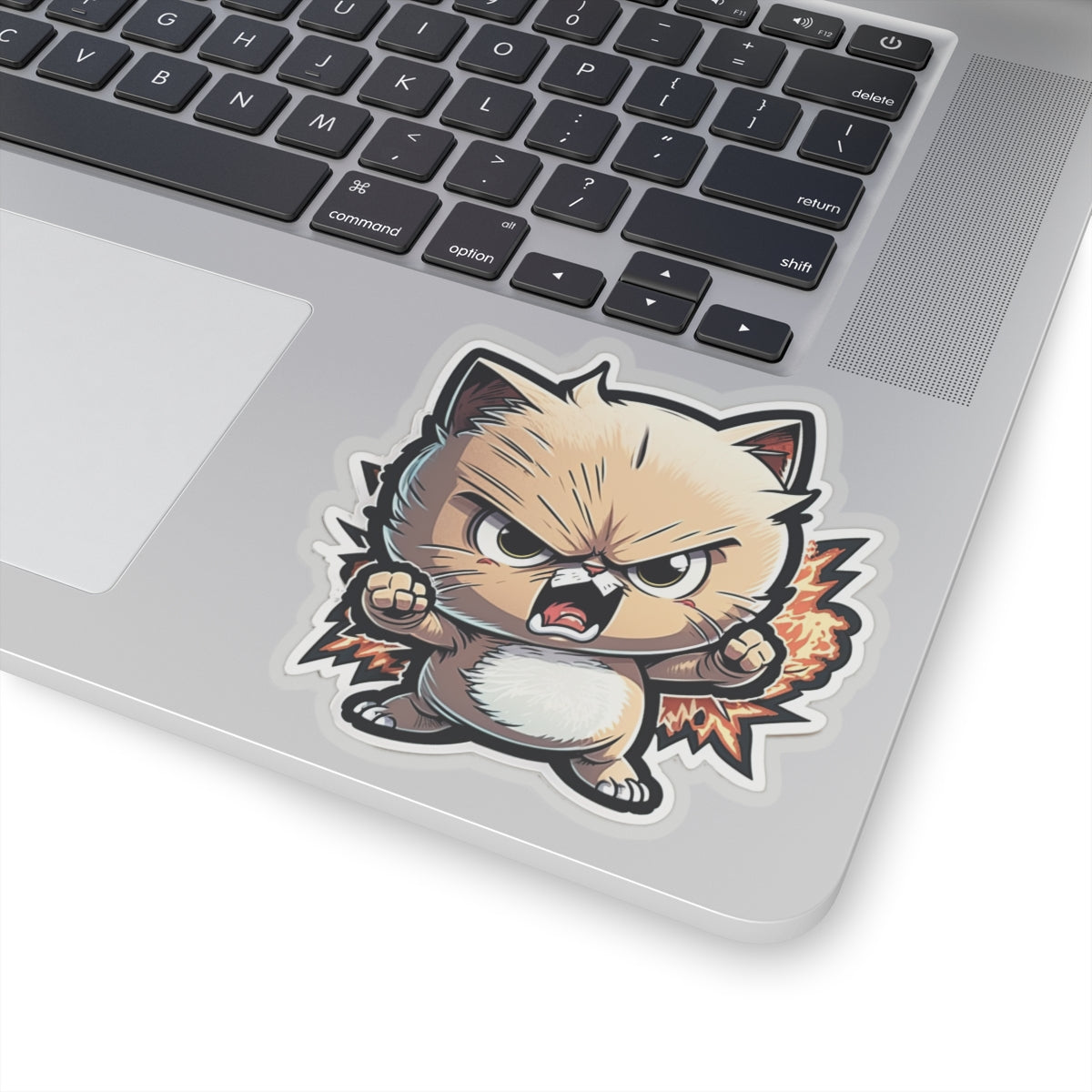 Kiss-Cut Sticker of cute funny anime cat kitten for your collection