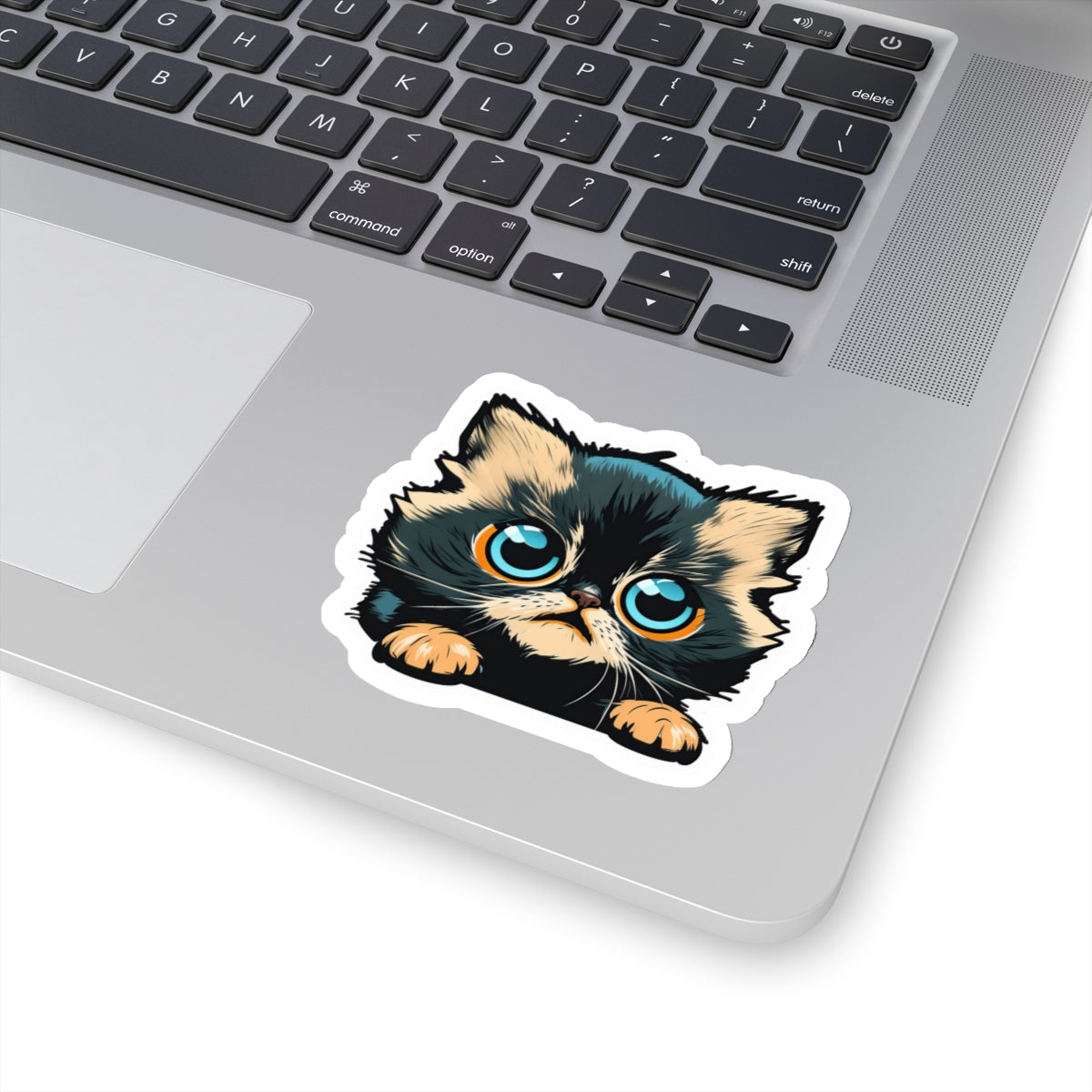 Kiss-Cut Sticker of cute funny cat kitten for your collection