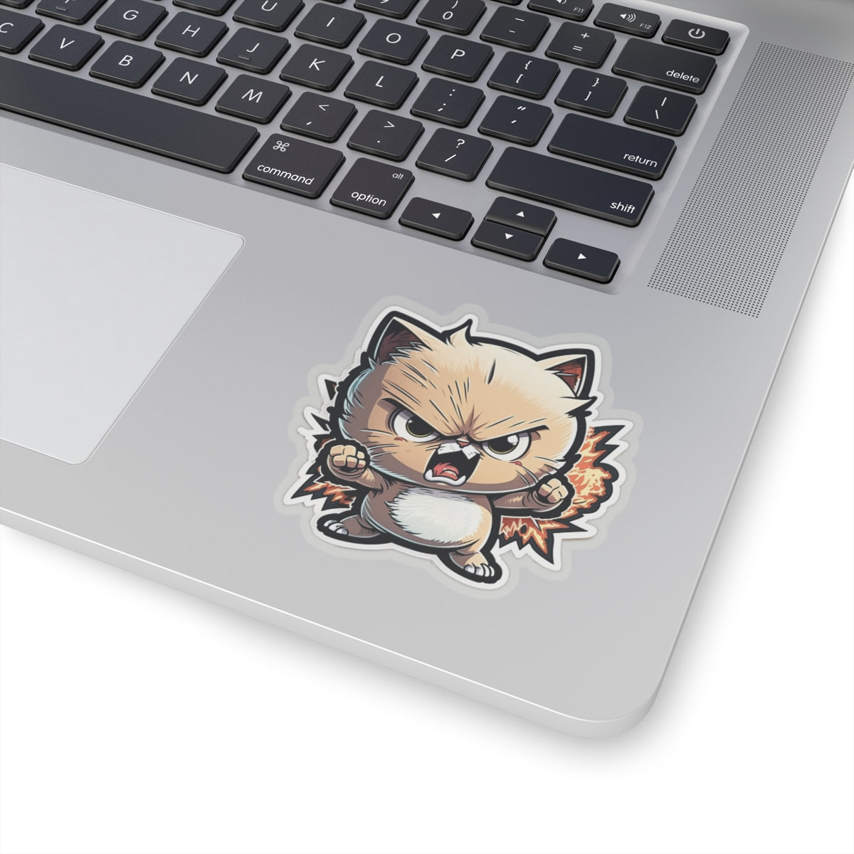 Kiss-Cut Sticker of cute funny anime cat kitten for your collection