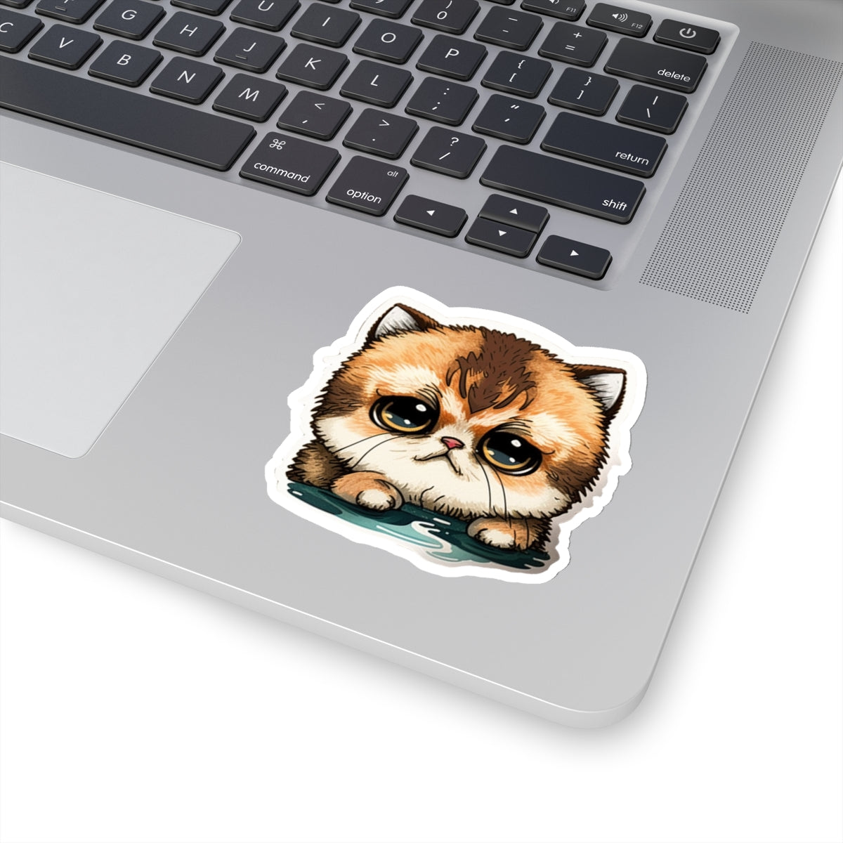 Kiss-Cut Sticker of cute funny cat kitten for your collection