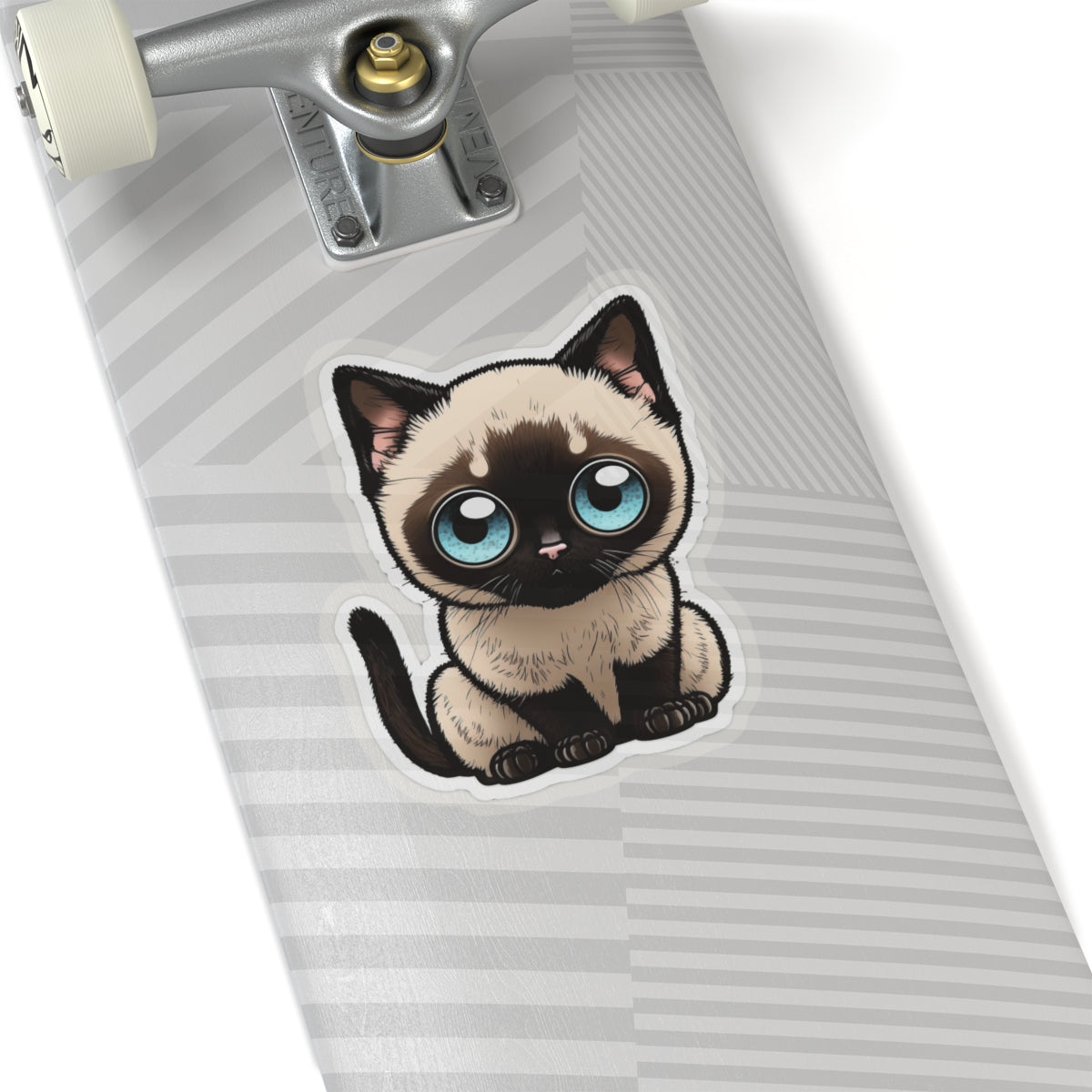 Kiss-Cut Sticker of cute funny cat kitten for your collection