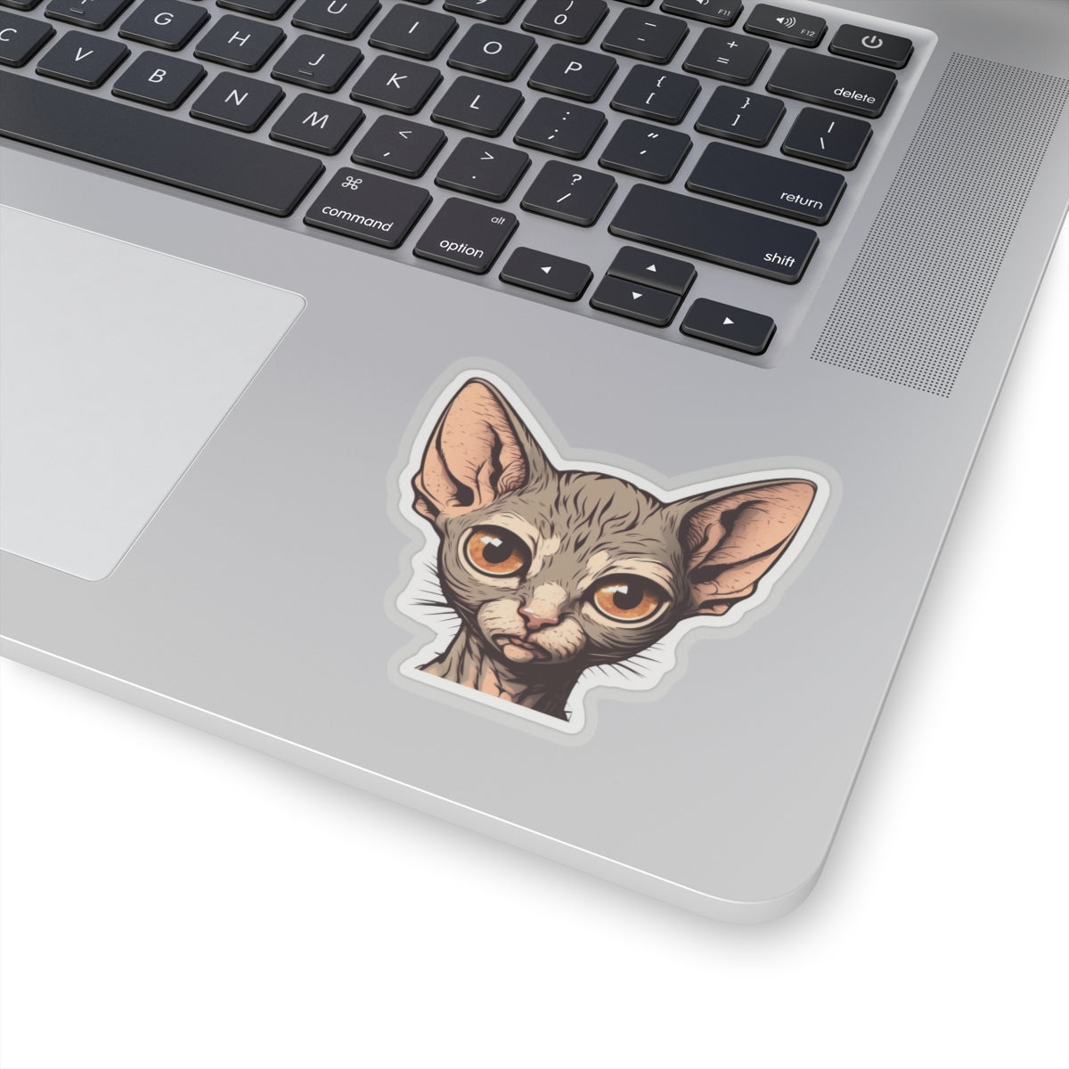 Kiss-Cut Sticker of cute funny sphinx cat kitten for your collection