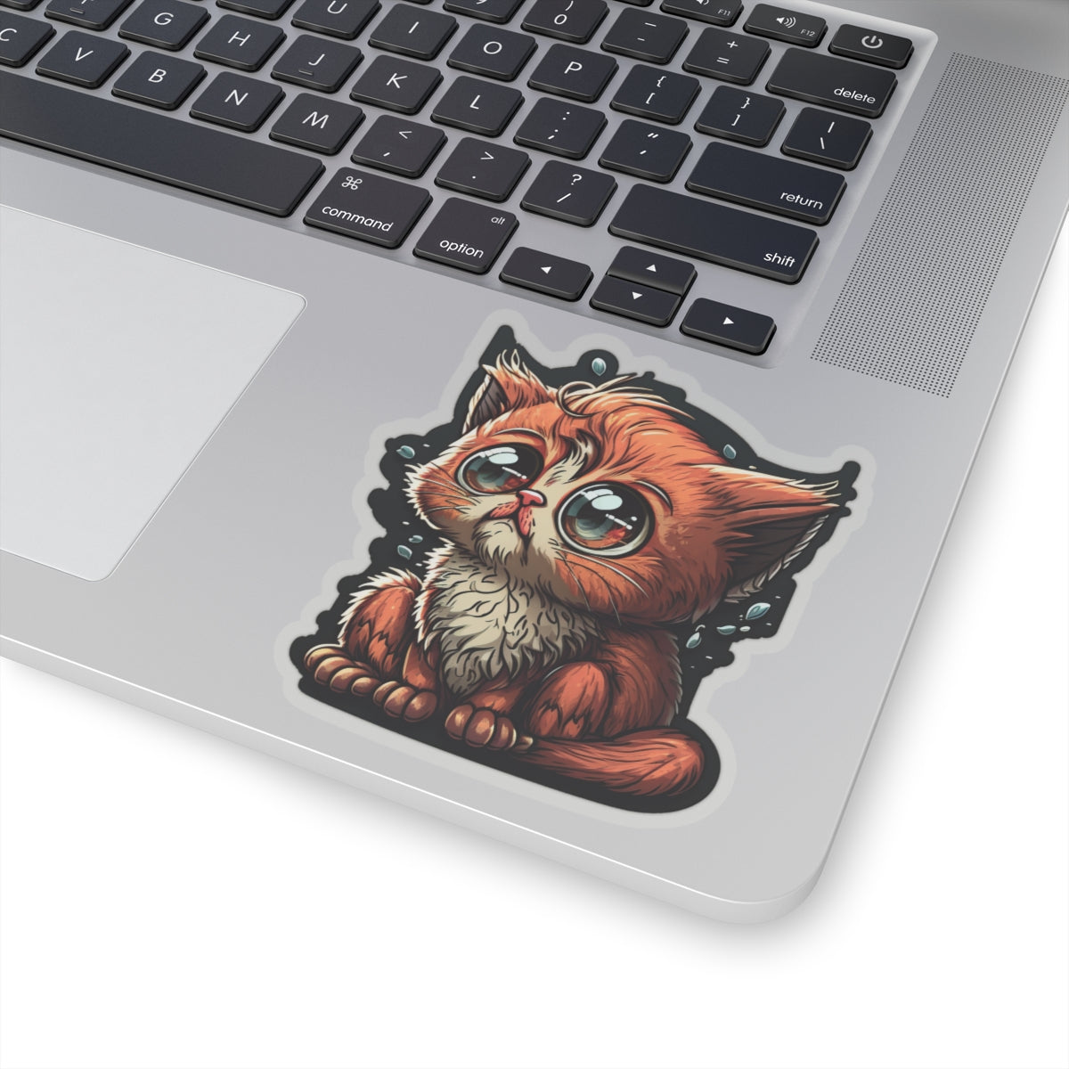 Kiss-Cut Sticker of cute funny cat kitten for your collection