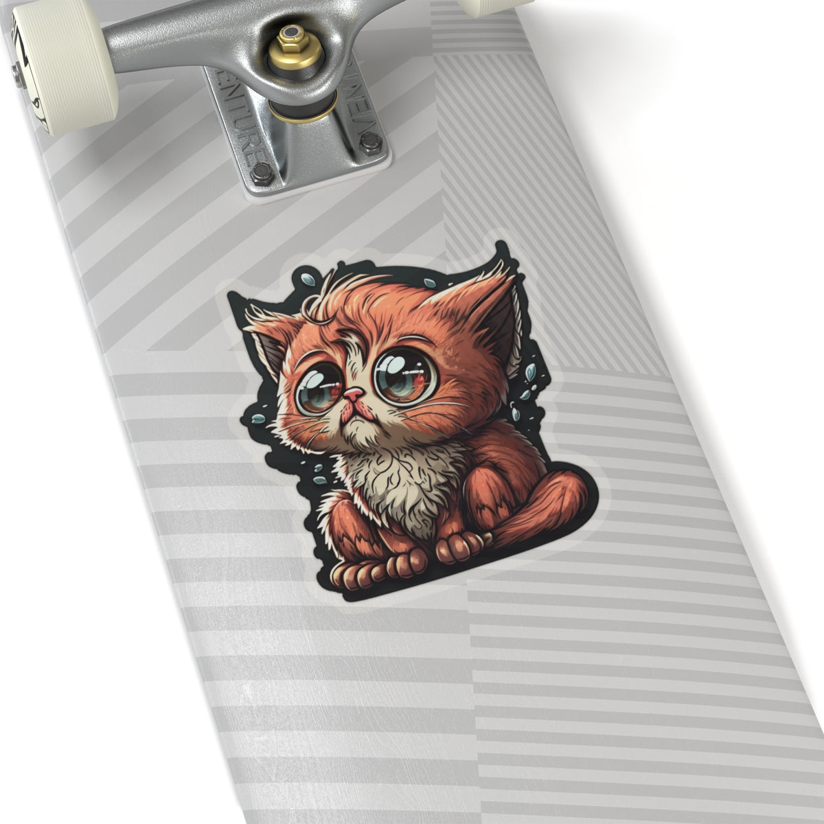 Kiss-Cut Sticker of cute funny cat kitten for your collection