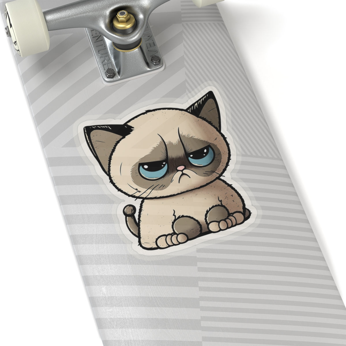 Kiss-Cut Sticker of cute funny cat kitten for your collection