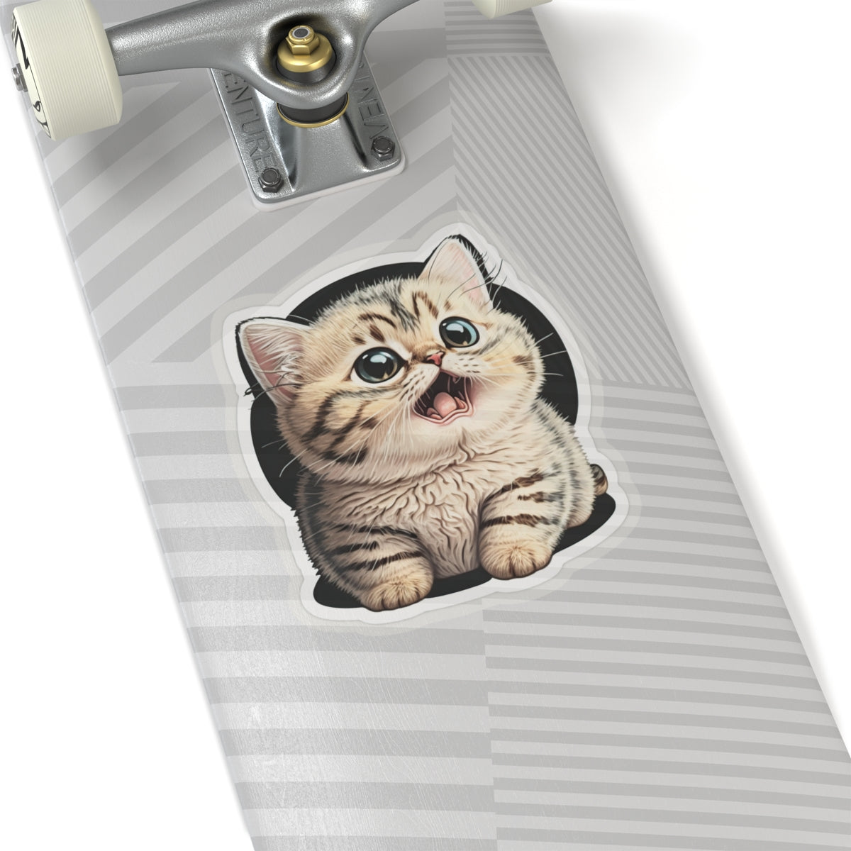 Kiss-Cut Sticker of cute funny burmilla cat kitten for your collection