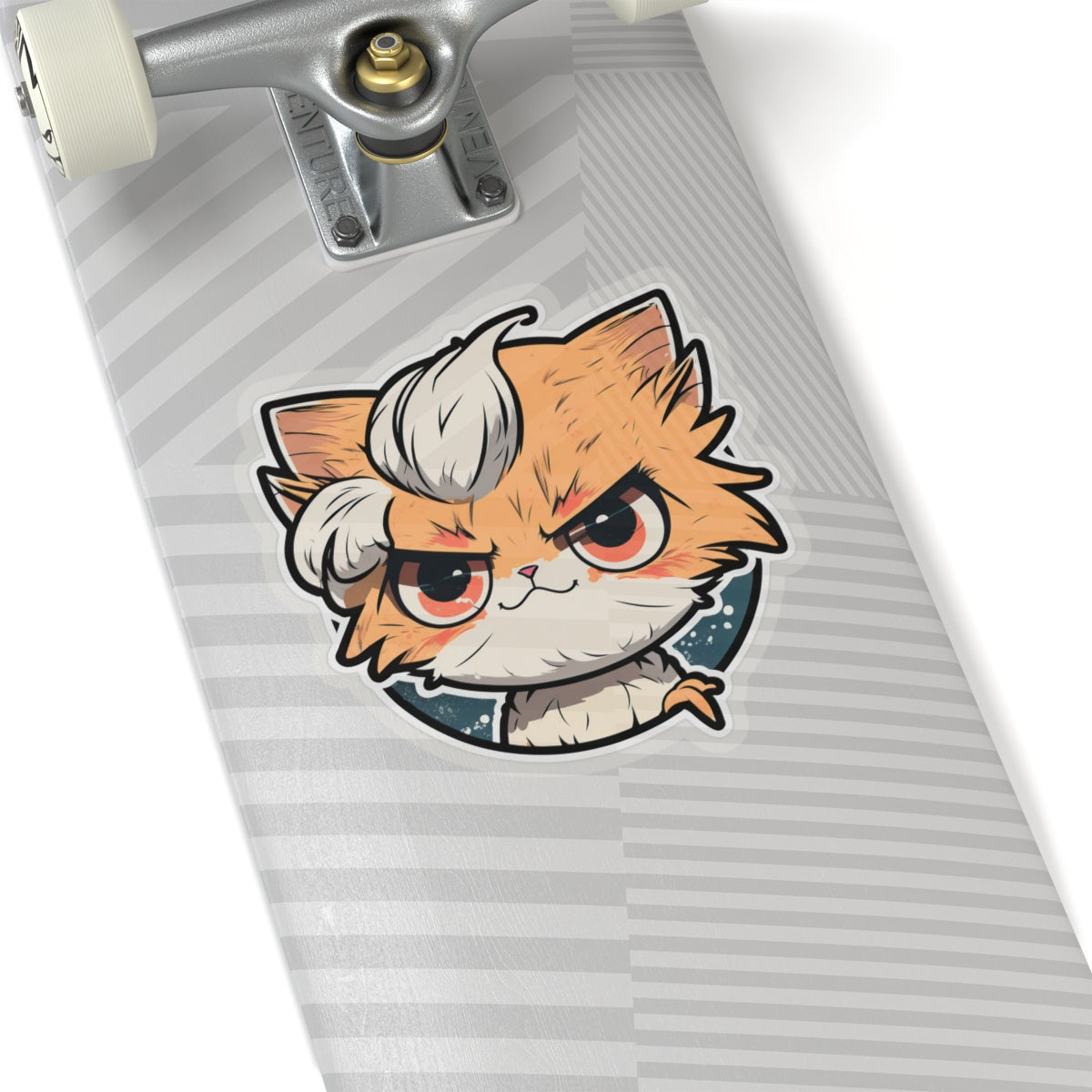 Kiss-Cut Sticker of cute funny anime cat kitten for your collection