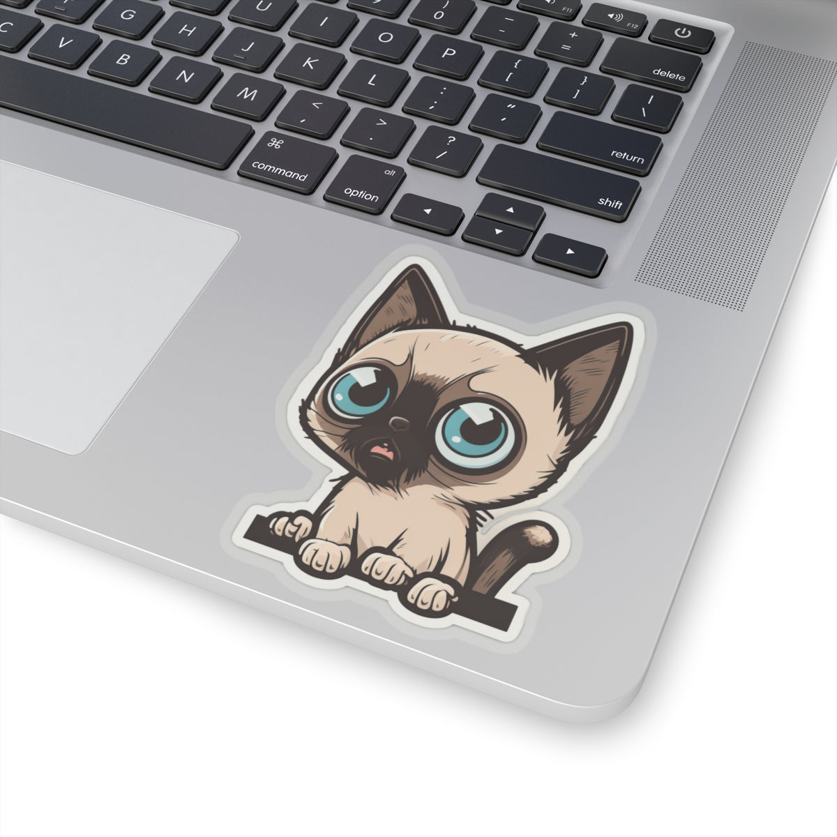 Kiss-Cut Sticker of cute funny cat kitten for your collection