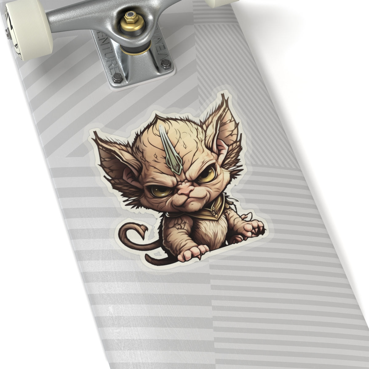 Kiss-Cut Sticker of cute funny angry sphinx cat kitten for your collection