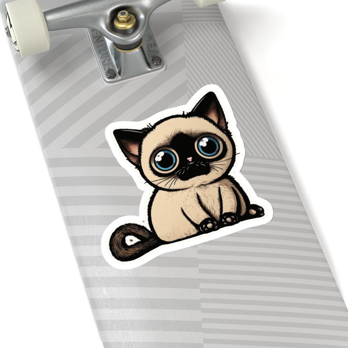 Kiss-Cut Sticker of cute funny cat kitten for your collection