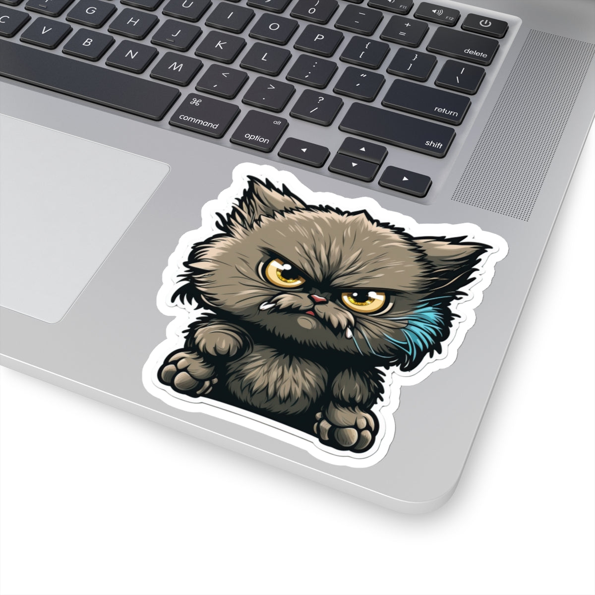 Kiss-Cut Sticker of cute funny cat kitten for your collection