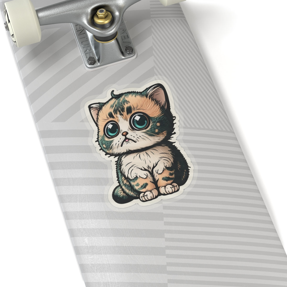 Kiss-Cut Sticker of cute funny cat kitten for your collection