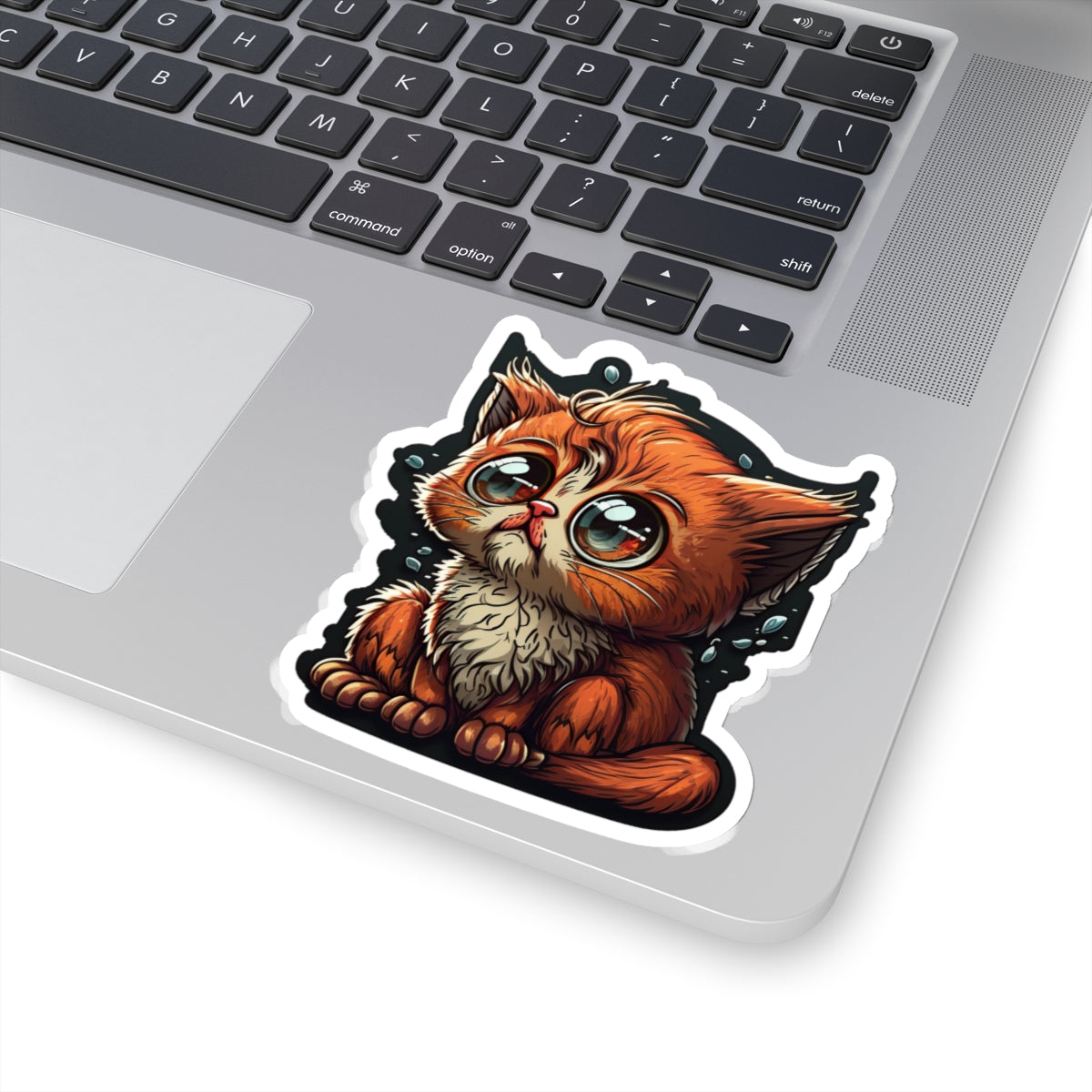 Kiss-Cut Sticker of cute funny cat kitten for your collection