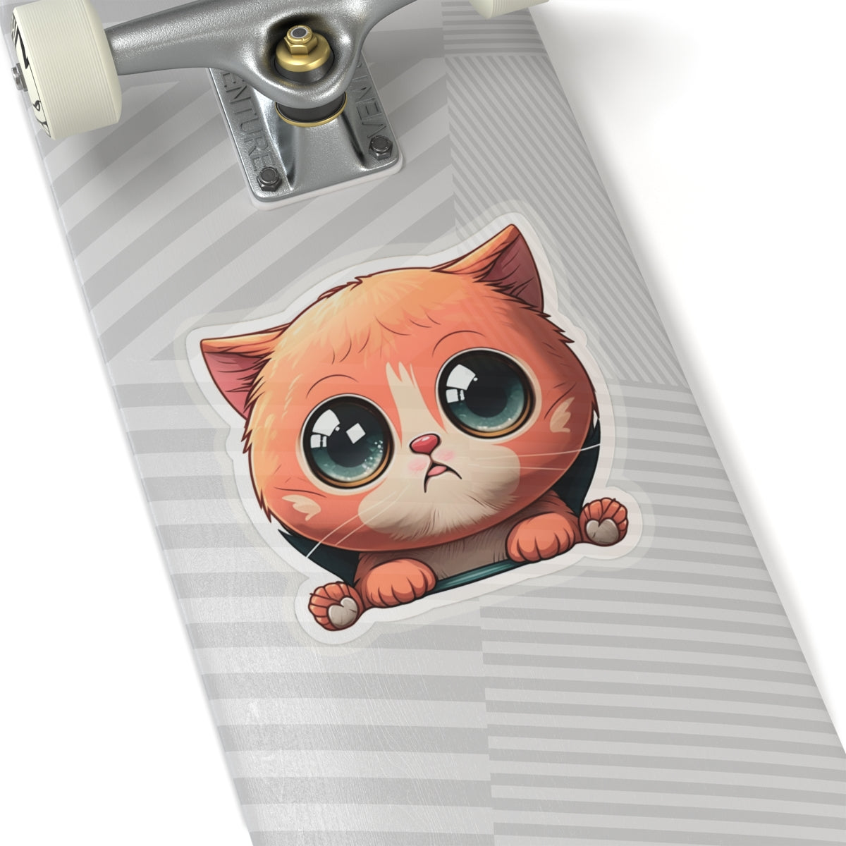 Kiss-Cut Sticker of cute funny cat kitten for your collection