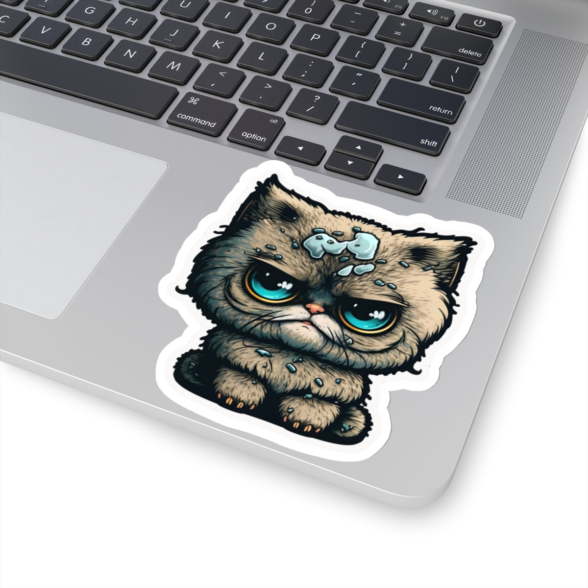 Kiss-Cut Sticker of cute funny cat kitten for your collection