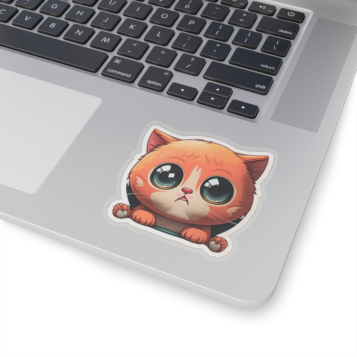 Kiss-Cut Sticker of cute funny cat kitten for your collection