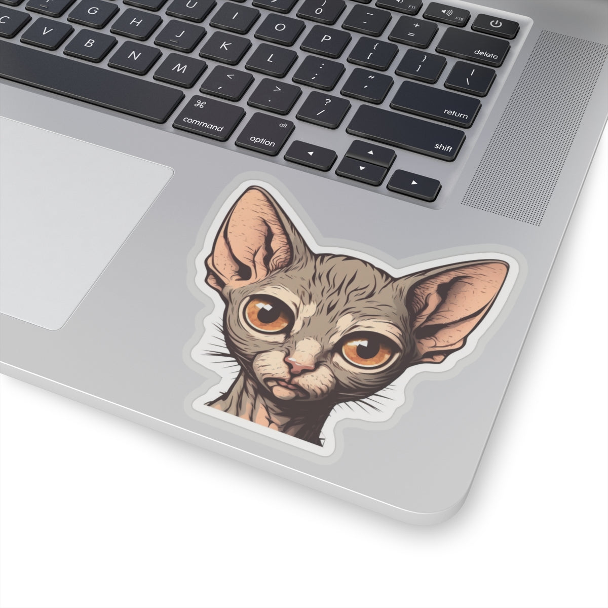 Kiss-Cut Sticker of cute funny sphinx cat kitten for your collection
